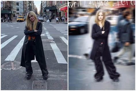 avril lavigne recreates cover picture for let go as her debut album turns 20