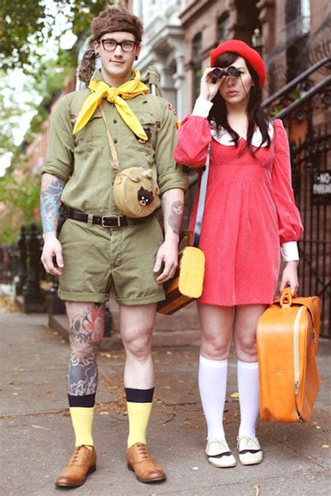 14 Disfraces De Halloween Inspirados En Las Películas De Wes Anderson Cute Couple Halloween