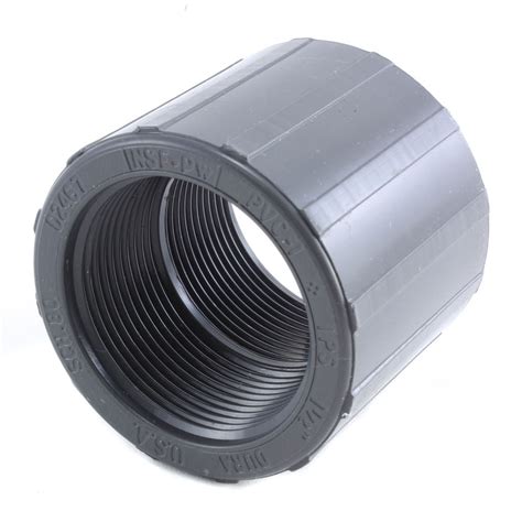 Gray Schedule 40 Coupling Threaded Savko Plastic Pipe And Fittings