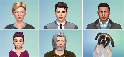 I Made The Dbh Cast In The Sims 4 Rdetroitbecomehuman