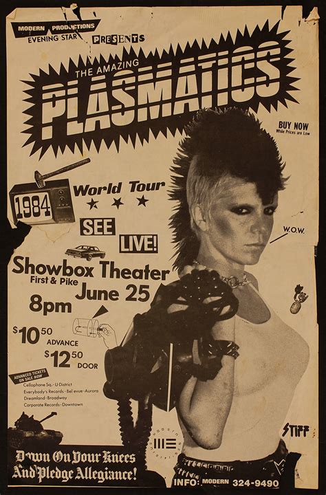 Lot Detail Plasmatics Original 1984 Concert Poster