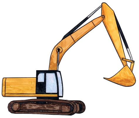 You can edit any of drawings via our online image editor before downloading. How to draw an excavator! (With images) | Drawing for kids ...