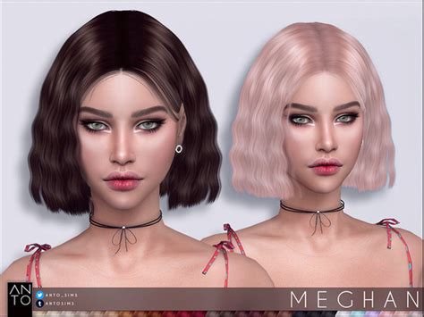 Short Wavy Hair For Your Sims Found In Tsr Category Sims 4 Female