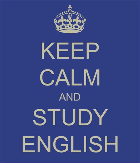 Keep Calm And Study English Poster Sara Keep Calm O Matic