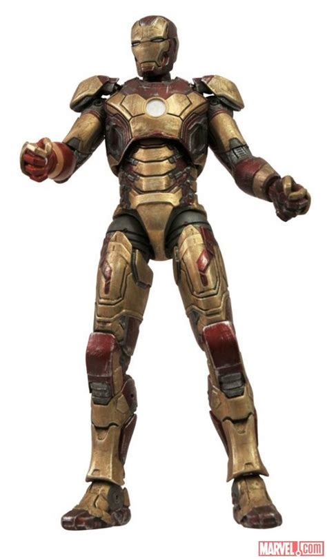 Disney Store Exclusive Marvel Select Iron Man 3 Figures The Toyark News