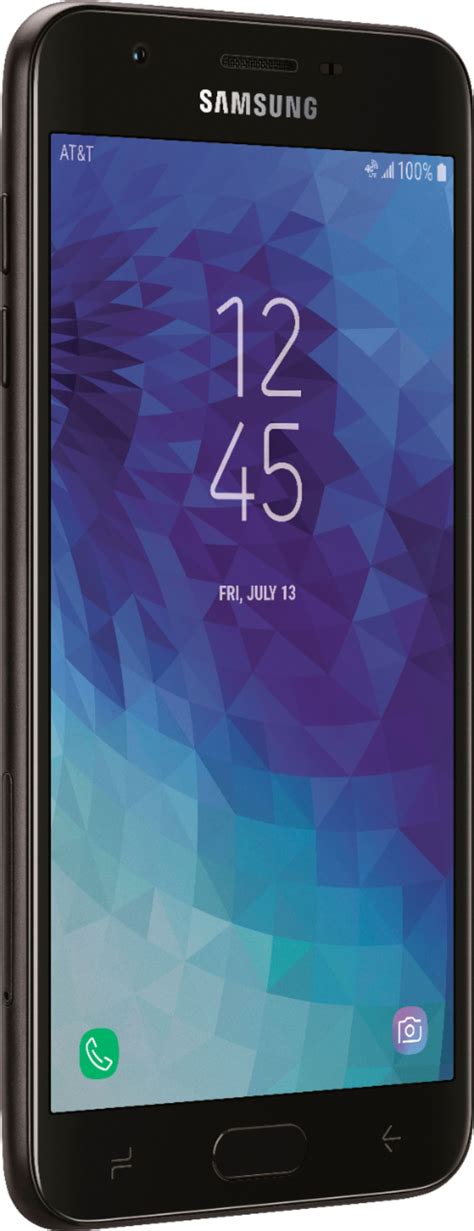 Best Buy Simple Mobile Samsung Galaxy J7 Crown Black Smsas757bg3p5p