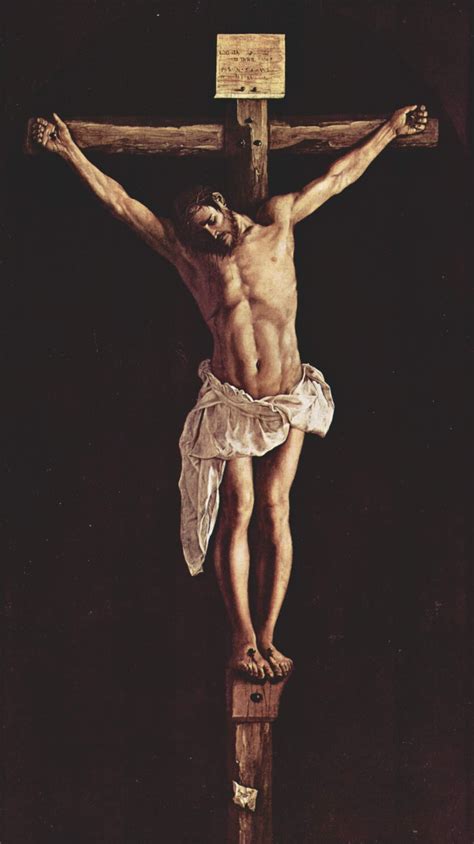 Francisco De Zurbaran The Crucifixion Jesus Christ The Cross Of