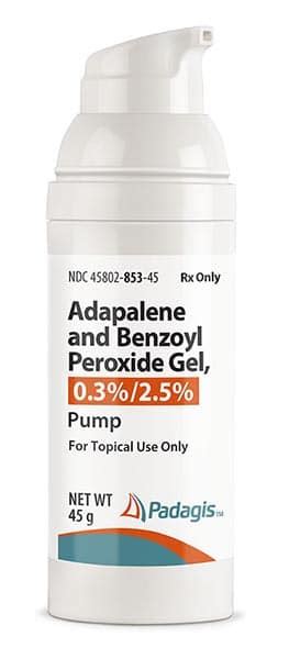Adapalene And Benzoyl Peroxide Topical Gel 0325 Padagis