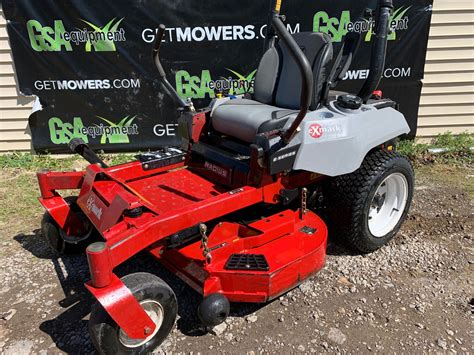 In Exmark Radius Commercial Zero Turn W Only Hours A Month Lawn Mowers For Sale