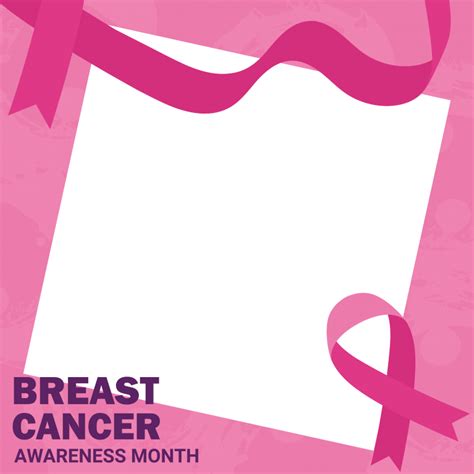 Profile Frame Breast Cancer Awareness Month 2023