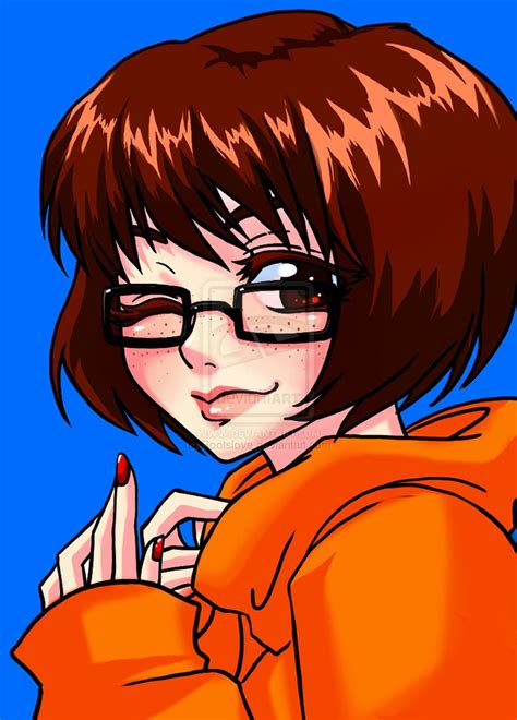 Velma From Scooby Doo Anime By Roots Love Manga Anime Digital Media Drawings Velma From Scooby