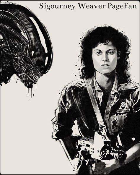 Ellen Ripley Alien 1979 Sigourney Weaver Ridley Scott Weavers