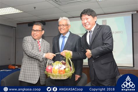 Holdings private limited (or sdn bhd) undergone management restructuring setting up of sector leads among others in the fields of: Galeri ANGKASA - Category: Majlis Pertukaran MOC di antara ...