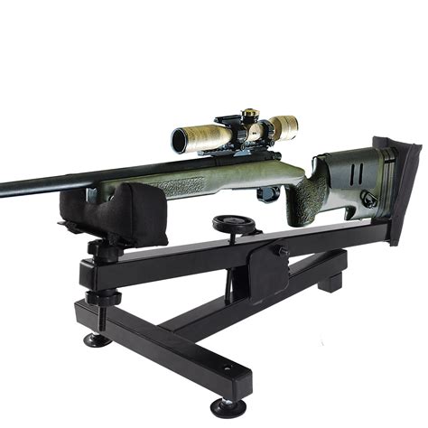Rifle Shooting Gun Rest Bench Steel Shooter Sighting Range Target
