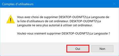 Windows Supprimer Un Compte Utilisateur M Thodes Le Crabe Info