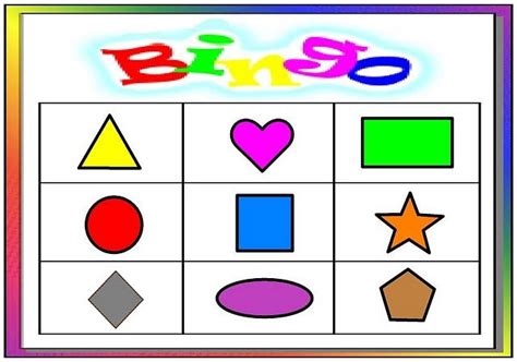Beneficios de practicar juegos tradicionales para educación física o de patio. Juego Didáctico "Bingo de Figuras Geométricas y Formas ...
