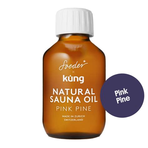 Natural Sauna Oil Pink Pine Oil 100 Ml Von Soeder Sku 0712