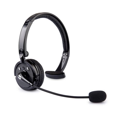 Noise Cancelling Wireless Headphones Boom Mic Bluetooth Headset For