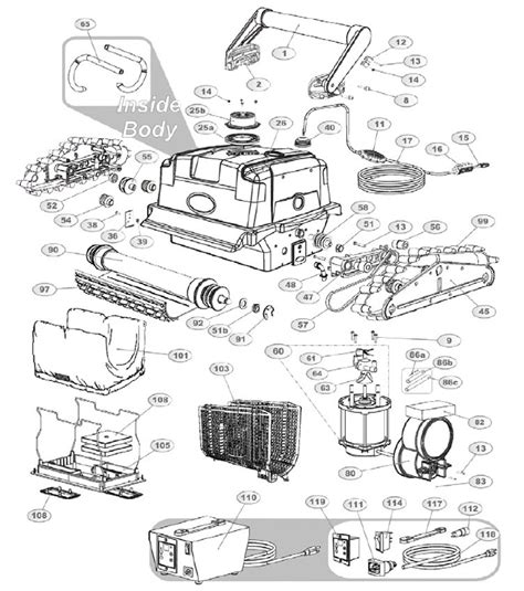 Aquabot Turbo T Robotic Pool Cleaner With Caddy Abtrtr3 Parts Pool
