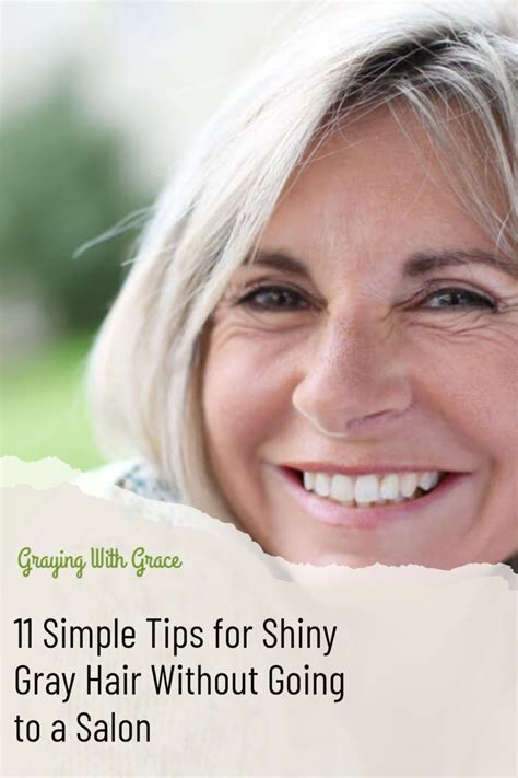 How To Make Gray Hair Smooth And Shiny 11 Simple Tips Dry Gray Hair