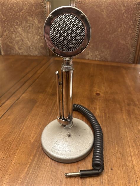 Vintage Astatic D 104 Base Station Microphone T Ug8 Stand Cb Ham Radio