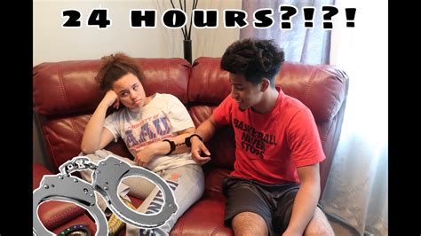 24 Hour Handcuff Challenge Youtube