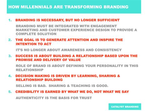 Millennials Are Transforming Branding Engagement Marketing Branding