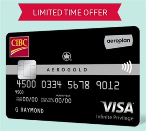 This online offer is not available if you open an. Canadian Rewards: CIBC Aerogold Visa Infinite Privilege: Welcome Bonus of up to 50,000 Aeroplan ...