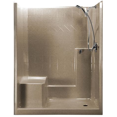 Classic 48 X 36 Onepiece Low Threshold Shower Stall U0026 Kit Simple