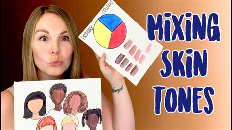 How To Mix Different Skin Tones For Kids Youtube
