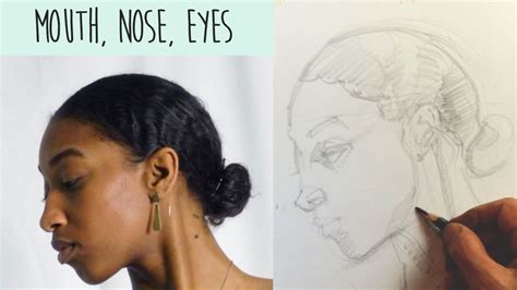 Drawing The Face In Profile Quicks Tips For Mouth Nose