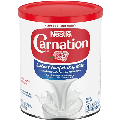 Nestle Carnation Instant Nonfat Dry Milk Instant Milk Powder 2275 Oz