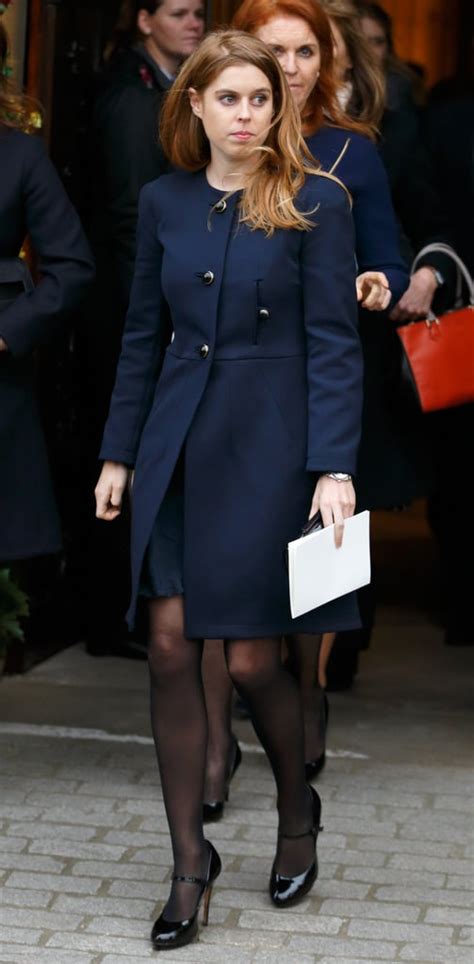 If You Re Wearing Tights Mary Janes Are Always A Sexy Shoe Choice Princess Beatrice Of York