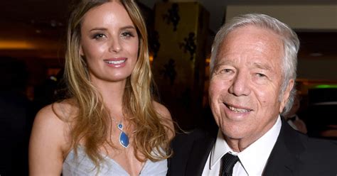 76 Year Old Patriots Owner Robert Kraft And His 36 Year Old