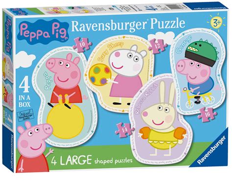 Peppa Pig 4 Shaped Puzzle