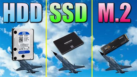NVME Vs SSD Vs HDD Loading Windows And Games Harddisk M2 Trans