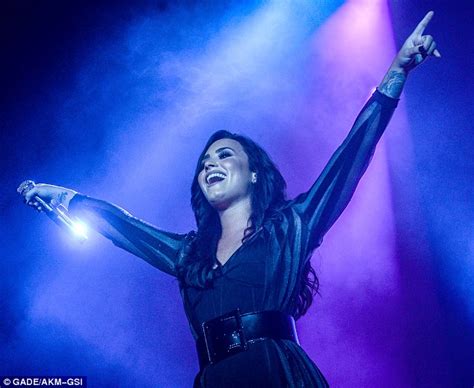Demi Lovato Flaunts Her Toned Curves In Sexy Leotard In Brazil Daily