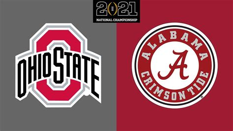 College Football Picks Ohio State Vs Alabama 2021 National