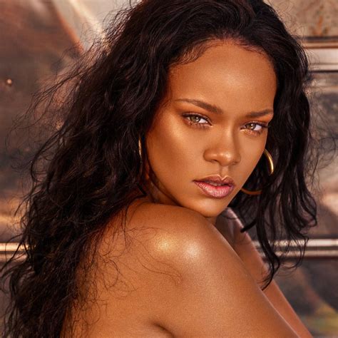 Fenty Face Rihannas Makeup In Beach Please Campaign