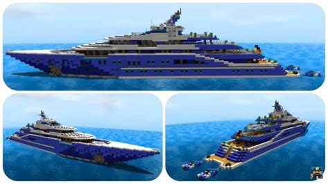 Minecraft How To Build A Yacht In Minecraft Part 1 Solandge