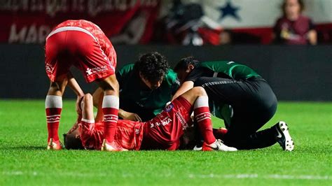 Video la escalofriante lesión de un jugador de Argentinos Juniors