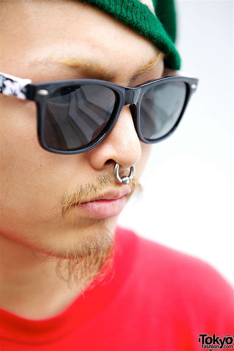 Sunglasses And Nose Piercing Tokyo Fashion News