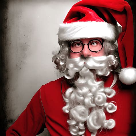 Steampunk Santa Claus Photograph · Creative Fabrica