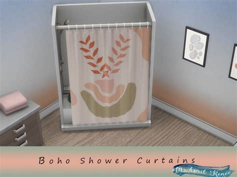 Pin By Nickname On Sims 4 Finds Boho Shower Sims 4 Cc Furniture