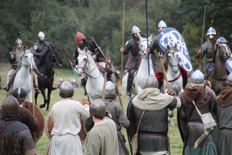 Battle Of Hastings Reenactment Editorial Image Image Of Hastings