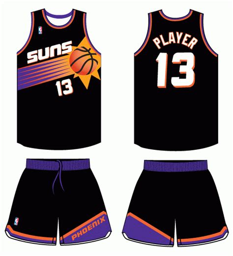 Authentic nike phoenix suns deandre ayton nba swingman jersey shirt 2018/19. Phoenix Suns Alternate Uniform - National Basketball ...