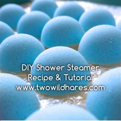 Diy Shower Steamer Aromatherapy Recipe Tutorial Guide Step By Step