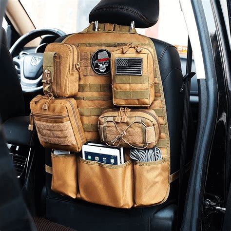 Tactical Molle Car Seat Organizer Free Worldwide Shipping