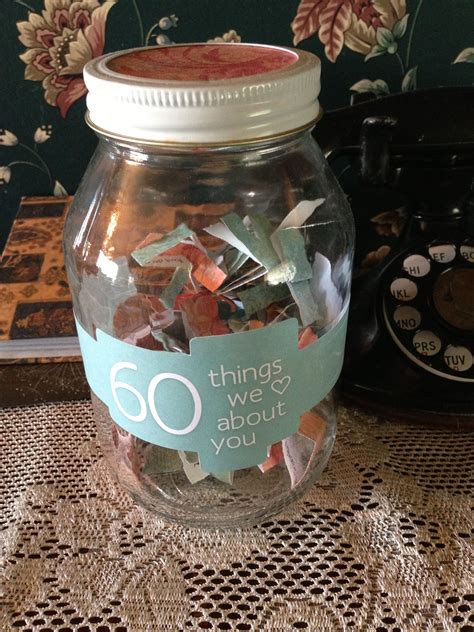 Finding unique 60th birthday gift ideas is no easy task. 60 (or however old they're turning) things we love about ...