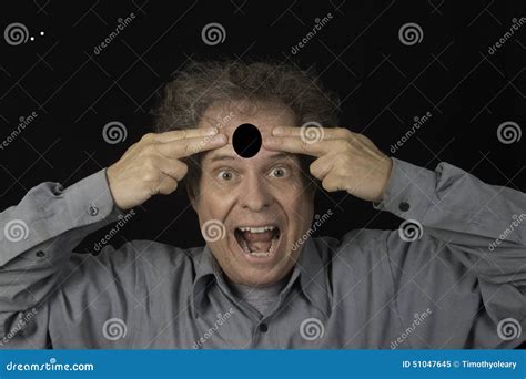 Hole In The Head Stock Image Image Of Hole Confused 51047645